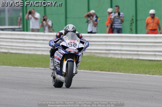 2010-06-26 Misano 2532 Rio - Superbike - Qualifyng Practice - James Toseland - Yamaha YZF R1